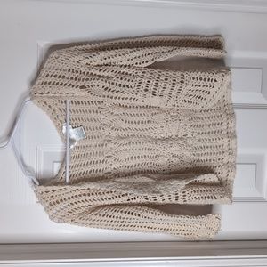 Isabella Rodriguez knit crop sweater size XL